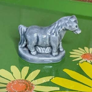 Rose Tea Pony/Donkey Figurine